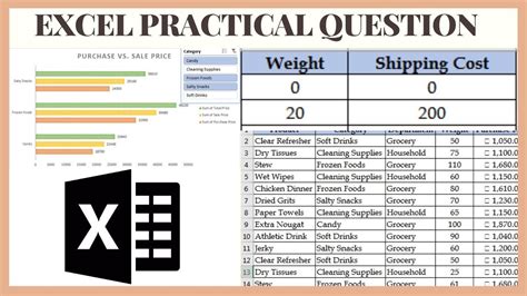 ms excel practical exercises doc
