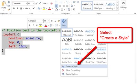 ms word code formatter