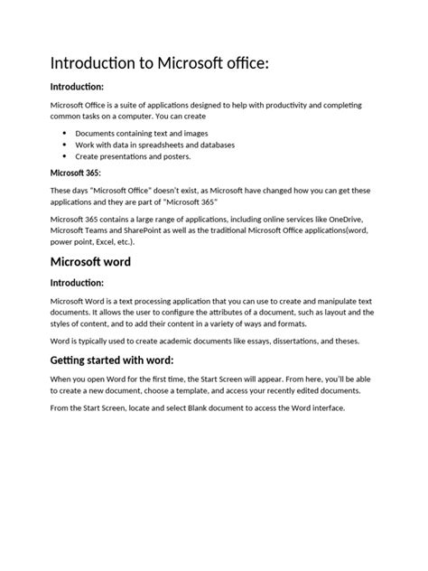 ms word is an application software or not