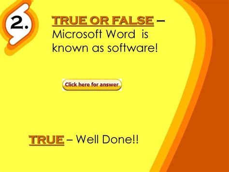 ms word is an application software true or false