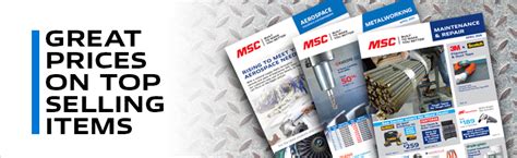 Msc Industrial Supply Catalog Request