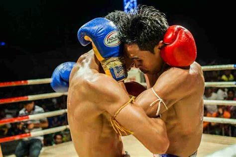 muay thai clinch fighting