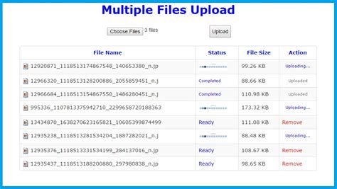 multiple file upload example