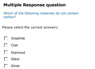 multiple response questions examples