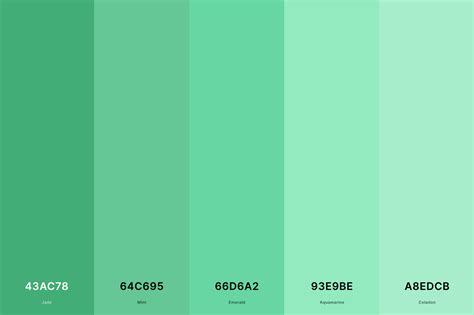 muted mint green hex code