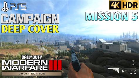 Mw3 Deep Cover Walkthrough