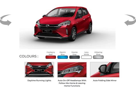 myvi red colour code