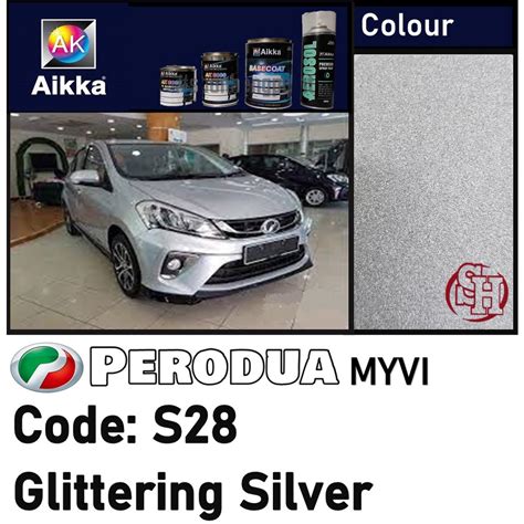 myvi silver colour code