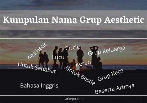 nama grup aspek linguistik