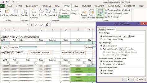 name 3 examples of spreadsheet programs