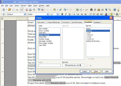 name the two components of mail merge feature in openoffice writer