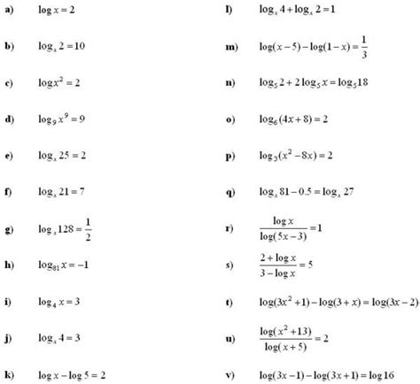 natural logarithm problems