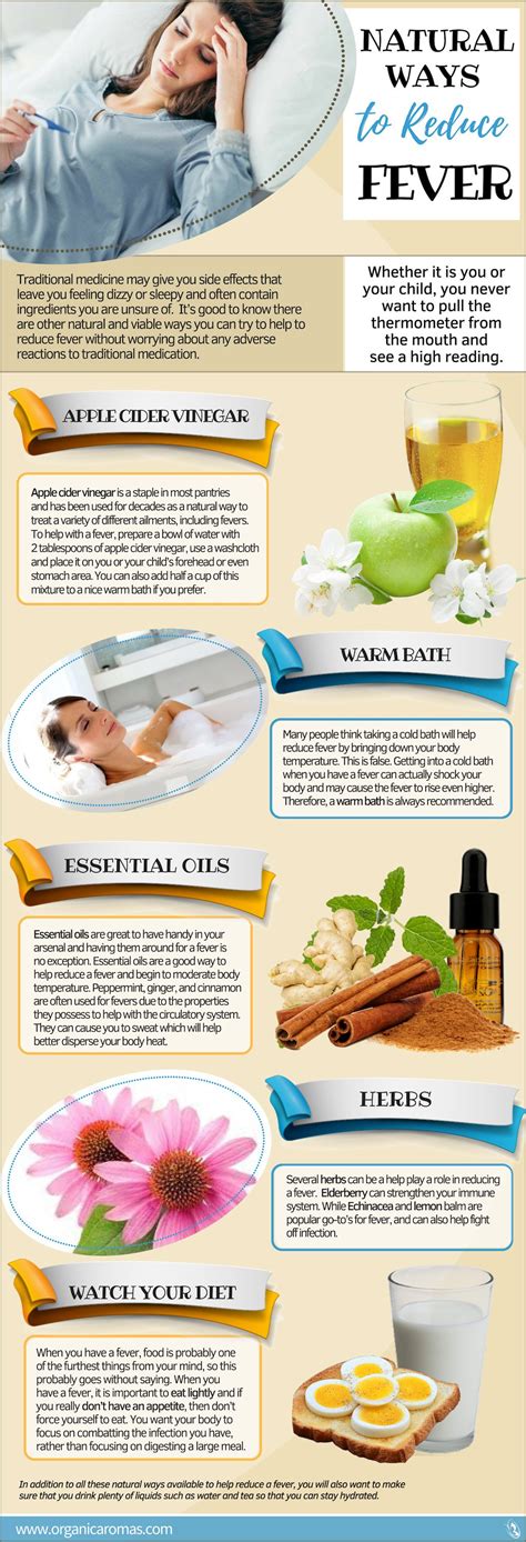 natural remedies to reduce a fever