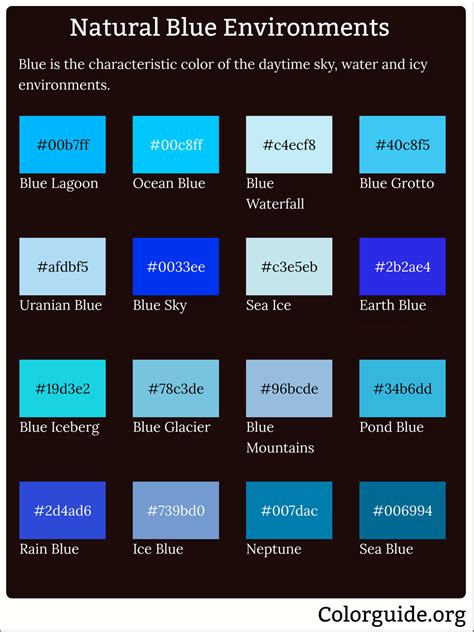 nature blue color code