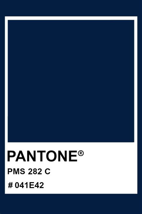 navy blue pantone colour code