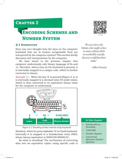 ncert class 11 computer science chapter 2 notes