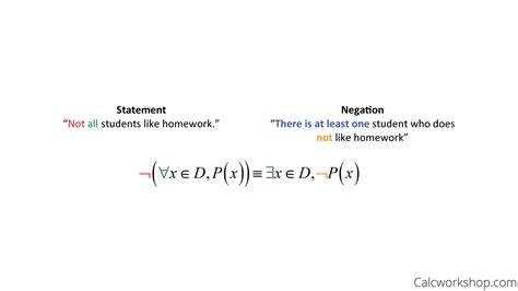 negation of universal quantifier examples