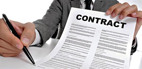 Negotiate Contracts