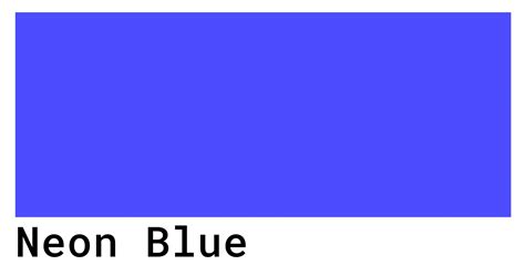 neon blue hex code rgb