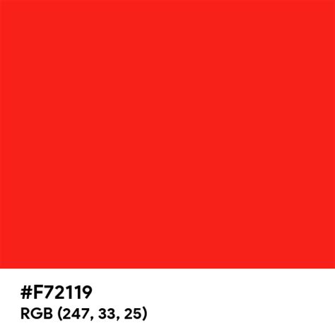 neon red hex code