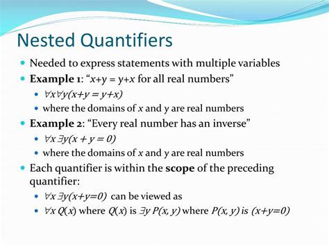 nested quantifiers examples