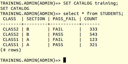 Netezza Catalog Name What Does It Mean