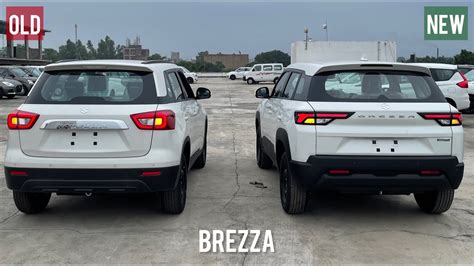 new brezza vs old brezza dimensions