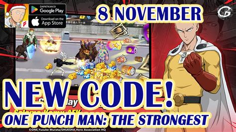 new code in one punch man simulator