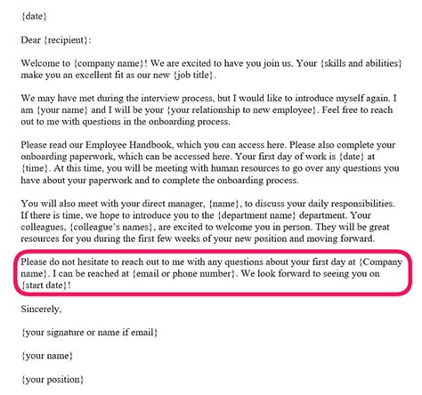new hire welcome email examples