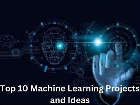 new project ideas in machine learning
