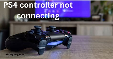 new ps4 controller not connecting