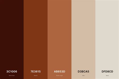 nice dark brown color code