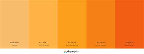 nice orange colour code