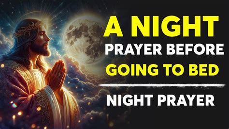 night prayer when going to bed