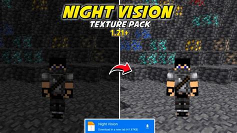 night vision mod for minecraft java 1.21 1