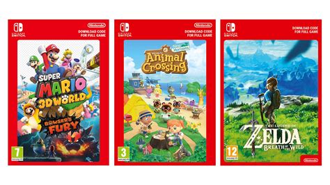 nintendo switch game digital code