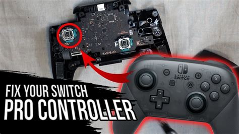 nintendo switch pro controller left analog stick problem