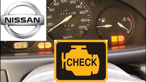 nissan qashqai engine management light on