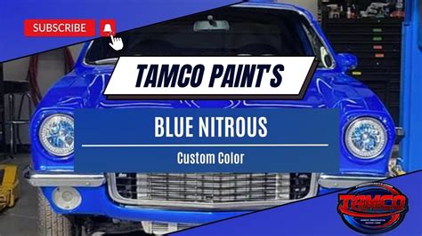 nitrous blue paint code