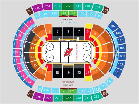 Nj Devils Prudential Center Seating Chart
