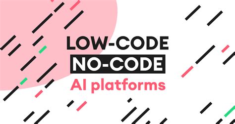 no code and low code ai