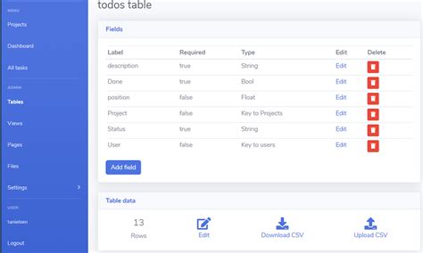 no code web app open source