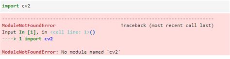 no module error in python