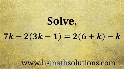 no solution example questions