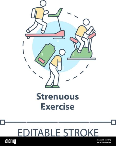 no strenuous exercise meaning