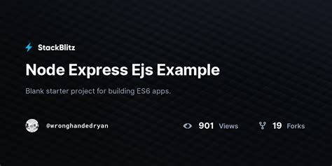 node express example