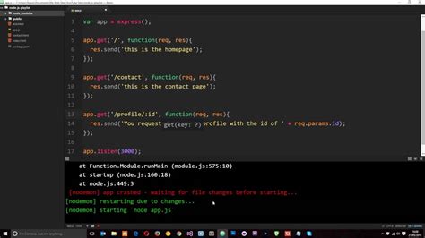 node js examples for beginners
