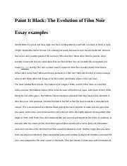 noir writing examples