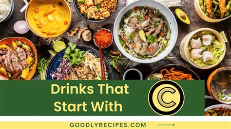 non alcoholic drinks that start with c