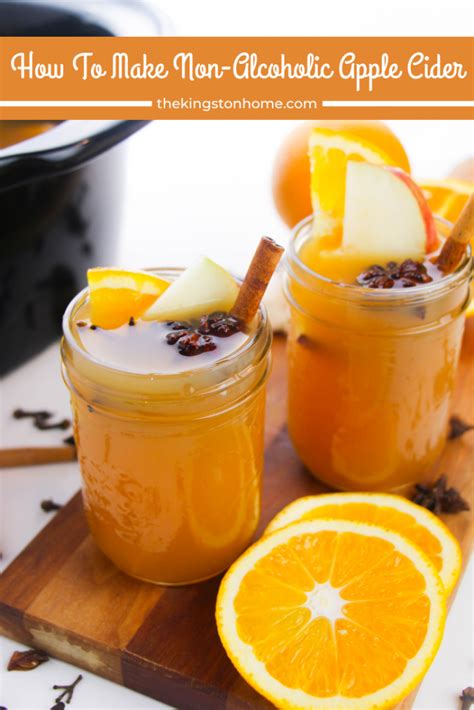 non alcoholic drinks with apple cider